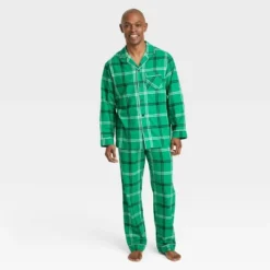 Men's Plaid Flannel Matching Family Pajama Set - Wondershop™ Green -Home Decoration Shop GUEST 01c8b761 9d5b 4279 91bf bb3844e79cf8