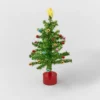 21" Battery Operated Rotating Tinsel Christmas Tree Green - Wondershop™ -Home Decoration Shop GUEST 058825a0 2f9a 403e bdc0 3d7dcf89a439