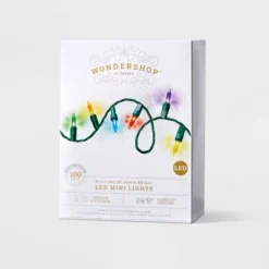 100ct LED Super Bright Mini Christmas String Lights Multicolor With Green Wire - Wondershop™ 8 100ct LED Super Bright Mini Christmas String Lights Multicolor With Green Wire - Wondershop™ -Home Decoration Shop GUEST 0eb5b434 d369 4449 badc 3947cfb19d5d