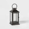 12" Decorative Metal Lantern Black - Wondershop™ -Home Decoration Shop GUEST 128b6c50 1696 40a4 908a d41ade65eac9