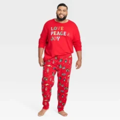 Men's Holiday City Matching Family Pajama Set - Wondershop™ With Frances Marina Smith Red -Home Decoration Shop GUEST 159faa50 3215 4f20 a0d3 2e3a13a9b216