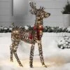 LED 45" Faux Rattan Buck Christmas Novelty Sculpture Light Warm White - Wondershop™ -Home Decoration Shop GUEST 1f37c57b 9d12 4c49 a244 9f179e38d94d