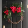 24" Poinsettia Flower And Vine Artificial Christmas Wreath Red - Wondershop™ 2 24" Poinsettia Flower And Vine Artificial Christmas Wreath Red - Wondershop™ -Home Decoration Shop GUEST 2334786f 6bb9 409e 89c1 4c5639830abb