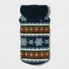 Snow Shoe Lodge Fairisle Faux Shearling Cat And Dog Hoodie - Blue/Brown - Wondershop™ 1 Snow Shoe Lodge Fairisle Faux Shearling Cat And Dog Hoodie - Blue/Brown - Wondershop™ -Home Decoration Shop GUEST 2530a3b0 355c 4556 8396 b755fa02715d