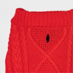 Gingerbread Playhouse Red Knit Cat And Dog Sweater - Wondershop™ -Home Decoration Shop GUEST 26008793 cac8 4db5 a858 b848cccfeb4e