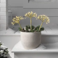 Home Decoration Shop 26 18" LED Gold Starburst Christmas Novelty Sculpture Light Warm White - Wondershop™