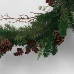 6' Mixed Greenery With Pinecones & White Berries Artificial Christmas Garland Green - Wondershop™ -Home Decoration Shop GUEST 360972de ce15 4e9f abd2 e32b716e4d04