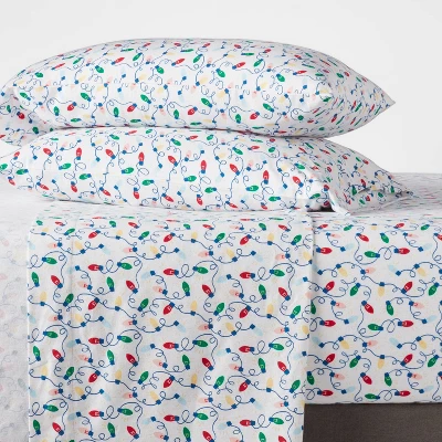 Holiday Flannel Sheet Set - Wondershop™ 2 Holiday Flannel Sheet Set - Wondershop™