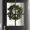 24" Mixed Greenery With Pinecones Artificial Christmas Wreath Green - Wondershop™ -Home Decoration Shop GUEST 41fba498 2a99 41f1 a45b 51c850bc9ae2