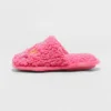 Kids' Holiday Oh What Fun! Scuff Slippers - Wondershop™ Pink -Home Decoration Shop GUEST 44c1c7dd c0f6 4de3 bbe0 0b794f05c07d