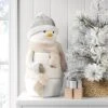 Fabric Snowman Figurine With Stocking - Wondershop™ White 1 Fabric Snowman Figurine With Stocking - Wondershop™ White -Home Decoration Shop GUEST 483fb564 a4ca 4c82 ba44 8fd20b41bef2