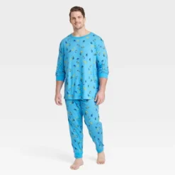Men's Hanukkah Matching Family Pajama Set - Blue -Home Decoration Shop GUEST 49ebc255 24e2 453e bf17 9d7435bf335d