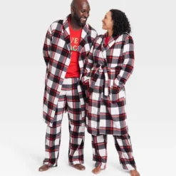 Adult Buffalo Check Matching Family Robe - Wondershop™ Black -Home Decoration Shop GUEST 4caf8a1c a49b 4015 b64d d877de7d338f