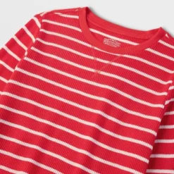 Kids' Striped Matching Family Thermal Pajama Set - Wondershop™ Red -Home Decoration Shop GUEST 57d6253a 78f2 4138 9394 44199c64b2c6