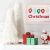 24" Faux Fur Christmas Tree Sculpture - Wondershop™ White -Home Decoration Shop GUEST 5ab81075 be79 4699 9a11 766c66aeb922