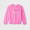 Kids' J'Adore Christmas Matching Family Sweatshirt - Wondershop™ Pink -Home Decoration Shop GUEST 66c137e9 a3a0 417f 9ca3 3aebcf8bf8a3