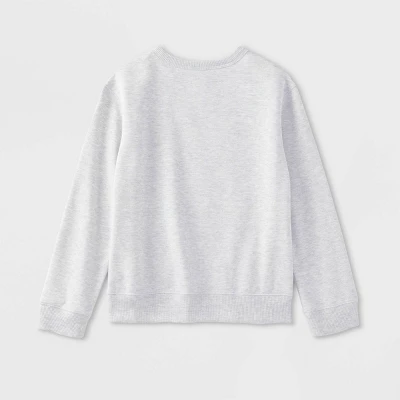 Kids' Team Holiday Spirit Matching Family Sweatshirt - Wondershop™ Gray 4 Kids' Team Holiday Spirit Matching Family Sweatshirt - Wondershop™ Gray - Image 2