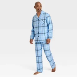 Men's Plaid Flannel Matching Family Pajama Set - Wondershop™ Blue -Home Decoration Shop GUEST 6ed67662 ede9 4d73 bcb6 c3a1f932d325