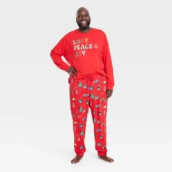 Men's Holiday City Matching Family Pajama Set - Wondershop™ With Frances Marina Smith Red -Home Decoration Shop GUEST 706ed001 fdac 4d53 ba80 0829015ed22a