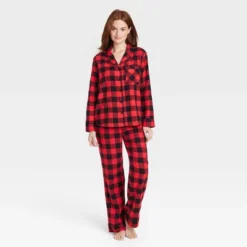 Women's Buffalo Check Flannel Matching Family Pajama Set - Wondershop™ Red -Home Decoration Shop GUEST 707b367f 97c7 4317 977a df024256a5b7