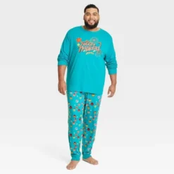 Men's Feliz Navidad Matching Family Pajama Set - Wondershop™ With Dia Pacheco Blue -Home Decoration Shop GUEST 71dee296 9af6 401c bf54 0a9d18691d67
