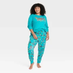 Women's Feliz Navidad Matching Family Pajama Set - Wondershop™ With Dia Pacheco Blue 9 Women's Feliz Navidad Matching Family Pajama Set - Wondershop™ With Dia Pacheco Blue -Home Decoration Shop GUEST 72896aed fc7f 4091 be15 2c996c0e5337