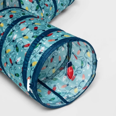 Gingerbread Playhouse Cat Triple Tunnel - Wondershop™ 3 Gingerbread Playhouse Cat Triple Tunnel - Wondershop™