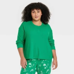 Women's Matching Family Thermal Pajama Top - Wondershop™ Green 9 Women's Matching Family Thermal Pajama Top - Wondershop™ Green -Home Decoration Shop GUEST 740d2542 afe6 4eb2 bad4 e16572b2af35