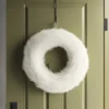 22" Faux Fur Christmas Decorative Wreath White - Wondershop™ -Home Decoration Shop GUEST 7558c3c8 29f5 42a5 8fb2 c2c589be95dc