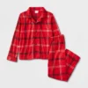 Kids' Plaid Matching Family Pajama Set - Wondershop™ Red -Home Decoration Shop GUEST 77776848 7f50 4d25 a173 e294e5495e19