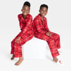 Kids' Plaid Matching Family Pajama Set - Wondershop™ Red -Home Decoration Shop GUEST 80d959d4 1301 4355 9a33 bab3d6807bc8