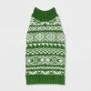 Snow Shoe Lodge Fairisle Cat And Dog Sweater - Green/Cream - Wondershop™ 2 Snow Shoe Lodge Fairisle Cat And Dog Sweater - Green/Cream - Wondershop™ -Home Decoration Shop GUEST 8244656b a63d 4348 b7bf d18785d7e646