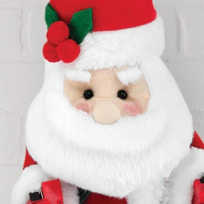 17" Battery Operated Climbing Santa Decorative Figurine - Wondershop™ 5 17" Battery Operated Climbing Santa Decorative Figurine - Wondershop™ - Image 3