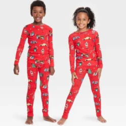 Kids' Holiday City Matching Family Pajama Set - Wondershop™ With Frances Marina Smith Red -Home Decoration Shop GUEST 82c7d291 8052 45c0 a16b 51cf07e5e1b5