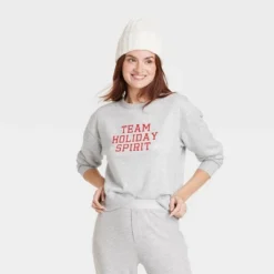Women's Team Holiday Spirit Matching Family Sweatshirt - Wondershop™ Gray -Home Decoration Shop GUEST 8530ee98 d32e 4818 96fc 6fa06cf49fb2