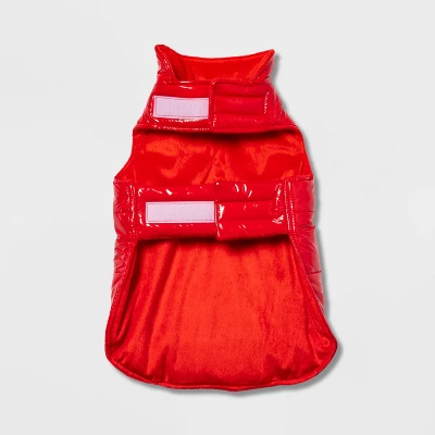 Dog And Cat Puffer - Red - Wondershop™ 4 Dog And Cat Puffer - Red - Wondershop™ - Image 2
