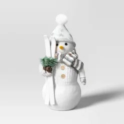 19.25" Fabric Snowman Figurine With Skis - Wondershop™ White 7 19.25" Fabric Snowman Figurine With Skis - Wondershop™ White -Home Decoration Shop GUEST 8ac6c87b bc56 4c7f 8779 b663c4585a30