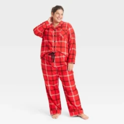 Women's Plaid Flannel Matching Family Pajama Set - Wondershop™ Red -Home Decoration Shop GUEST 9c30b110 bda9 4049 a286 37e3ebcb04b6