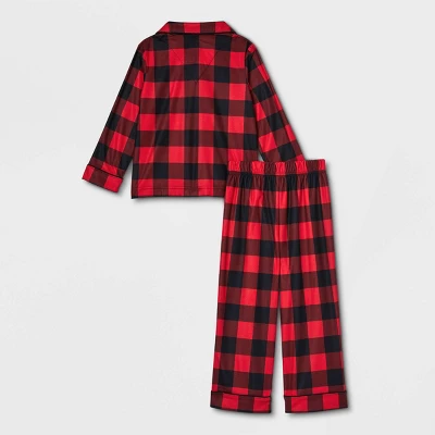Toddler Buffalo Check Matching Family Pajama Set - Wondershop™ Red 4 Toddler Buffalo Check Matching Family Pajama Set - Wondershop™ Red - Image 2