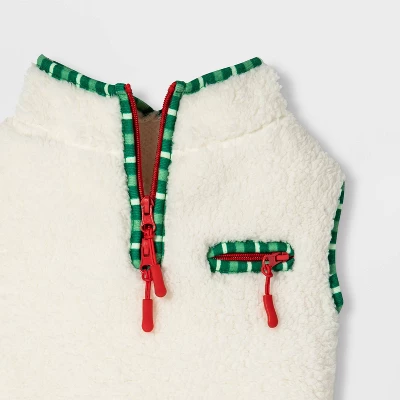 Gingerbread Playhouse Cat And Dog Fleece - Wondershop™ Cream 5 Gingerbread Playhouse Cat And Dog Fleece - Wondershop™ Cream - Image 3