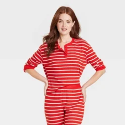 Women's Striped Matching Family Thermal Pajama Top - Wondershop™ Red 8 Women's Striped Matching Family Thermal Pajama Top - Wondershop™ Red -Home Decoration Shop GUEST af93c997 f3b4 4264 b838 191739eb62cc
