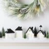 10pc Battery Operated Decorative Ceramic Village Kit White/Black With Green Trees - Wondershop™ 2 10pc Battery Operated Decorative Ceramic Village Kit White/Black With Green Trees - Wondershop™ -Home Decoration Shop GUEST b7b347d5 bd1f 426d aad0 6a61ccc229d4