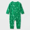 Baby Ski Scene Matching Family Pajama - Wondershop™ Green -Home Decoration Shop GUEST b926963b bb3f 45be 9d53 24578c120d5c