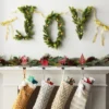6' Pre-Lit Battery Operated Mixed Greenery 'Joy' Garland With Gold Ribbon - Wondershop™ -Home Decoration Shop GUEST c4a5bba7 ffa2 413f 96b5 49b552daecef