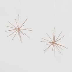 2pk 12" Battery Operated Twinkling LED Starburst Christmas Novelty Silhouette Light Warm White Lights - Wondershop™ -Home Decoration Shop GUEST dae09201 fe92 4f47 9a18 2e508539c1a5