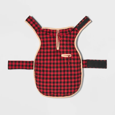 Snow Shoe Lodge Buffalo Plaid Cat And Dog Puffer Vest - Wondershop™ 3 Snow Shoe Lodge Buffalo Plaid Cat And Dog Puffer Vest - Wondershop™