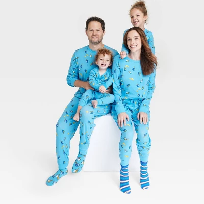 Toddler Hanukkah Matching Family Pajama Set - Wondershop™ Blue 5 Toddler Hanukkah Matching Family Pajama Set - Wondershop™ Blue - Image 3