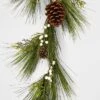 6' Unlit Artificial Pine Christmas Garland With White Berries & Pinecones Green - Wondershop™ -Home Decoration Shop GUEST e041584b 192f 4b29 943c 4a4d16e42196