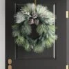 28" Flocked Cedar With Pinecones Artificial Christmas Wreath Green/White - Wondershop™ -Home Decoration Shop GUEST e4bb9d10 caeb 4c26 8312 ef257e9b173a
