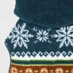 Snow Shoe Lodge Fairisle Faux Shearling Cat And Dog Hoodie - Blue/Brown - Wondershop™ -Home Decoration Shop GUEST e7d7257e c701 4d23 b1b2 d31d42c23a56